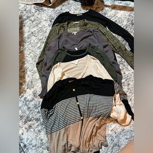 Stylish Long Sleeve Tops Collection